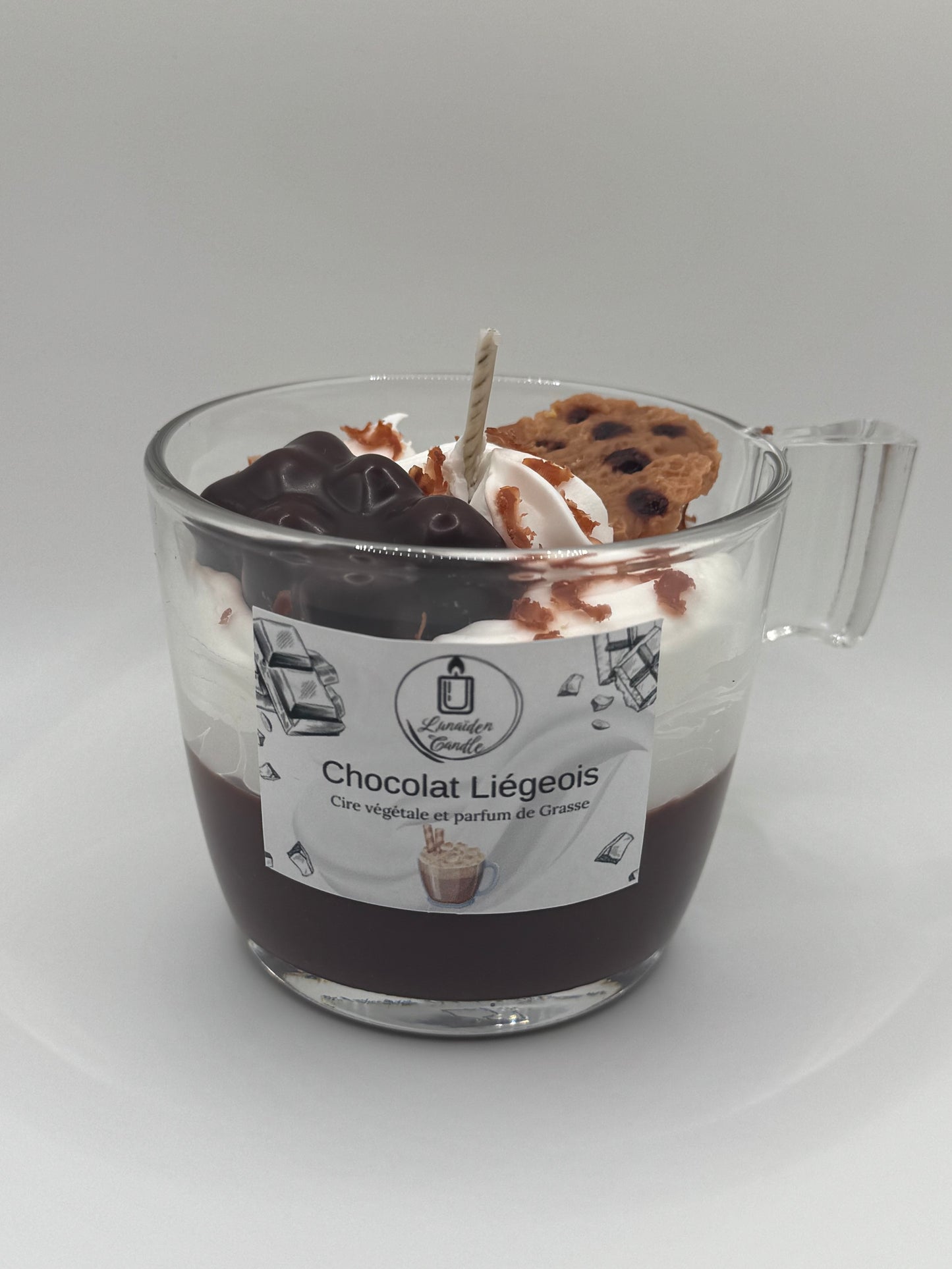 Bougie Chocolat liégeois