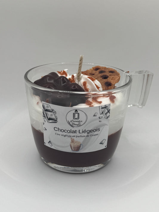 Bougie Chocolat liégeois