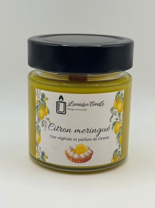 Bougie Citron meringué