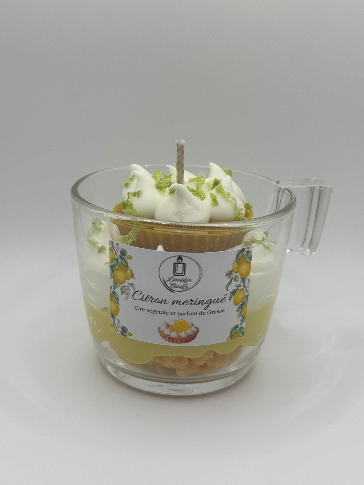 Bougie Citron meringué