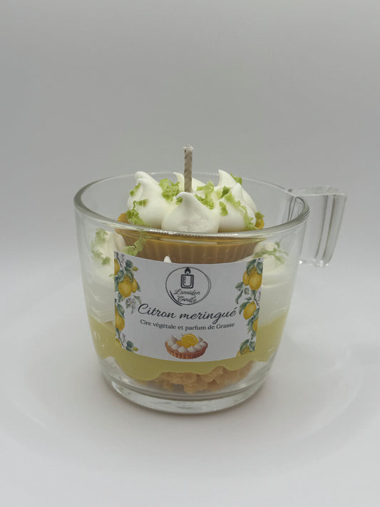 Bougie Citron meringué