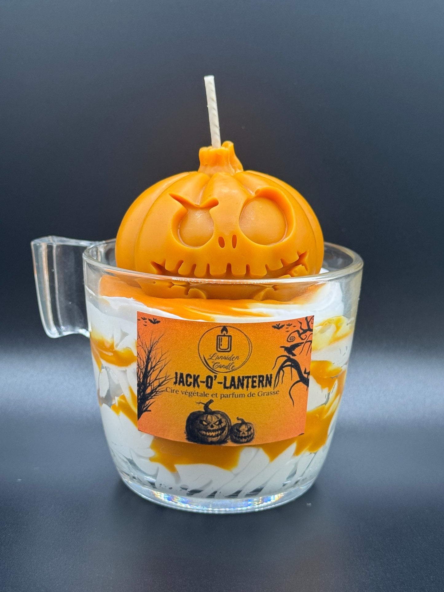 Bougie Jack-o'-Lantern