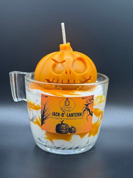 Bougie Jack-o'-Lantern
