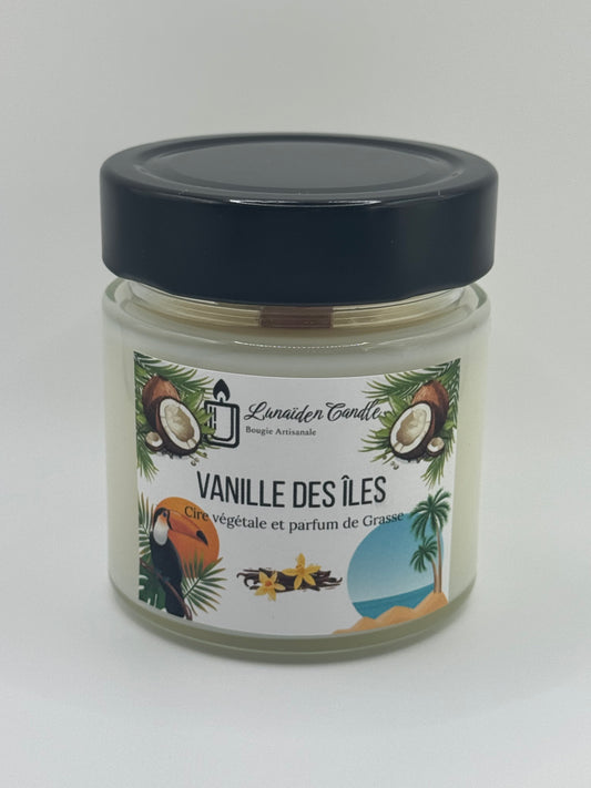 Bougie vanille des îles